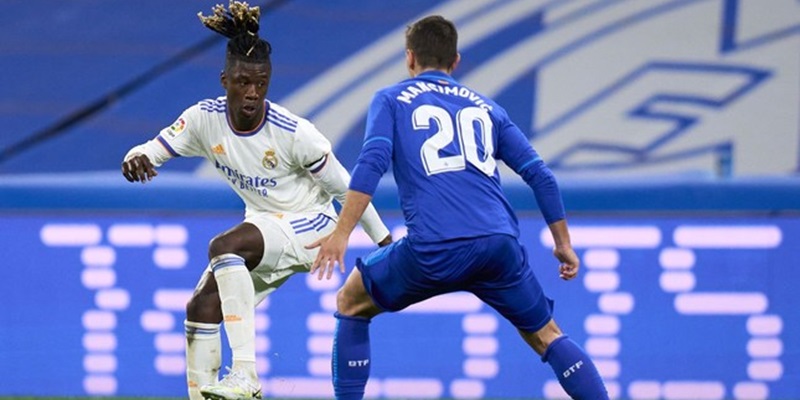 Ví dụ cược thắng áp đảo trận Real Madrid vs Getafe